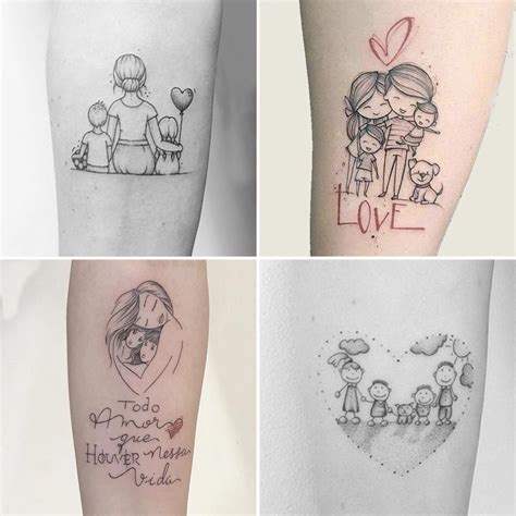 Tatuaggio Famiglia: 200 immagini e idee bellissime!